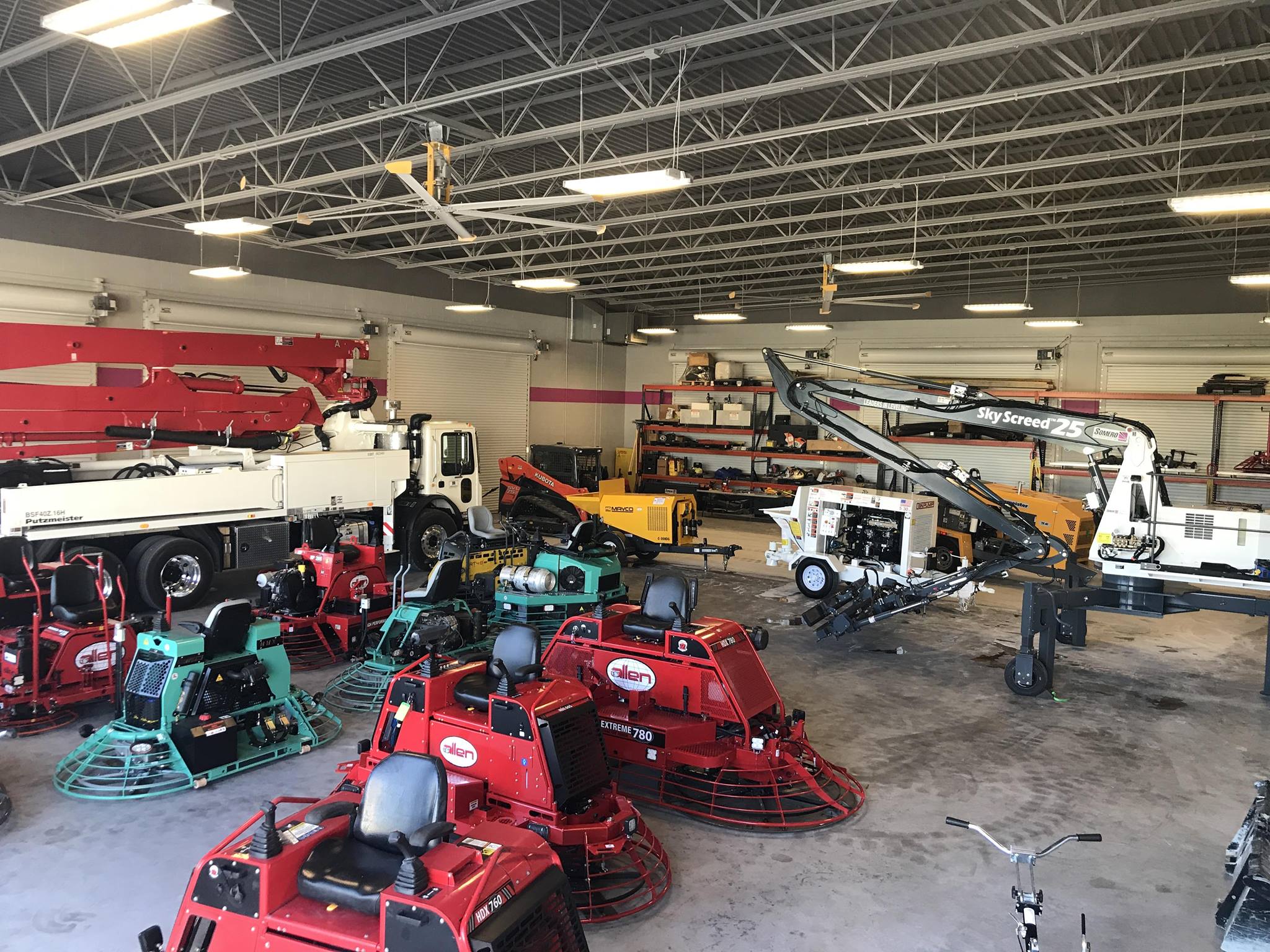 Concrete Equipment Repairs – Thomas Concrete Machinery
