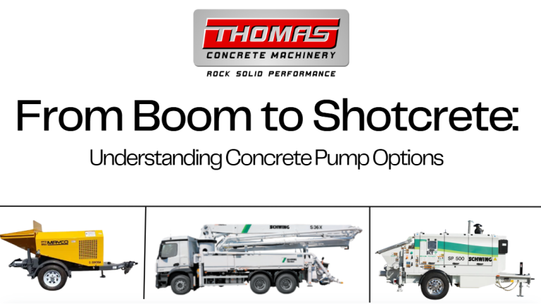 Thomas Concrete Machinery | Concrete Equipment Dealer